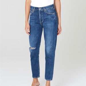 NWOT Citizens of Humanity Liya high rise classic fit crop sz 28